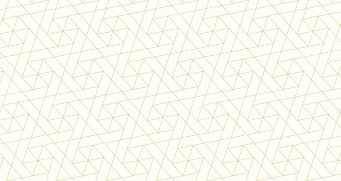 Minimal geometric abstract line pattern seamless background for elegant modern design projects