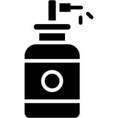Nasal Spray Vector Icon Medical Healthcare and Nose Treatment Symbol