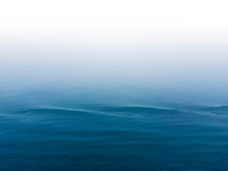 波の背景素材、青と白のグラデーション