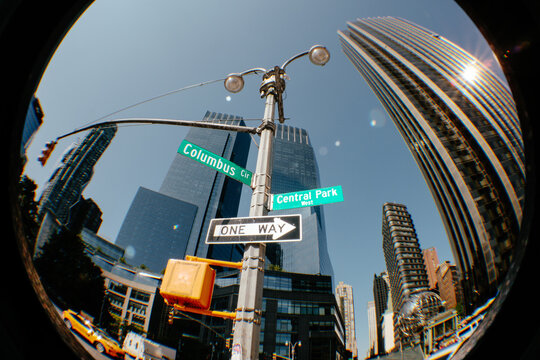 Columbus Circle At Central Park NYC