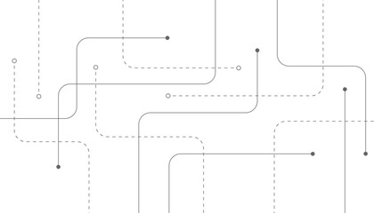 Abstract background with technology circuit board texture. Modern electronic motherboard texture. Creative idea for internet technology. Tech concept for header, web banner, website, presentation.