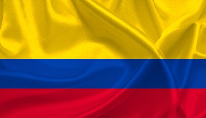 Fototapeta premium flag of Colombia