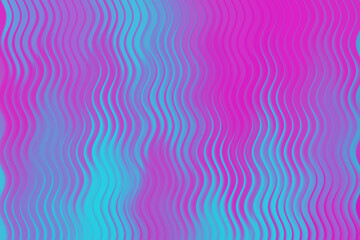 Abstract pink and turquoise wavy lines background creating a mesmerizing and dynamic visual effect, perfect for design