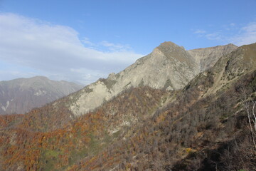 autumn in the mountains