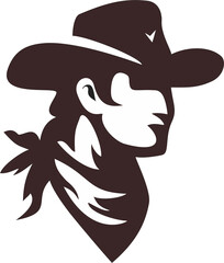 Obraz premium cowboy with hat