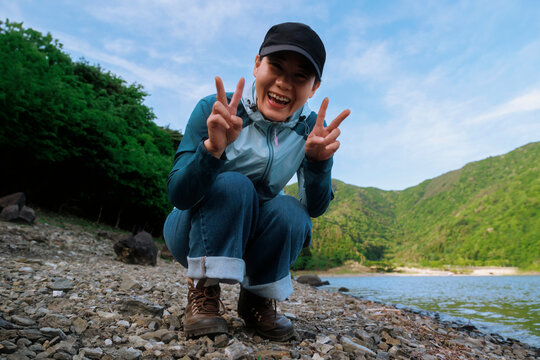 Capturing Joy: An Up-Close, Genuine Smile.