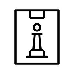 Strategic Planning icon set featuring goal setting, roadmap, business strategy, project management, and decision-making in a clean modern line style