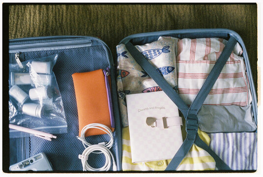 Suitcase Ready for Travel