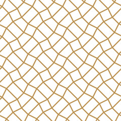 Seamless geometric abstract pattern with a line style
