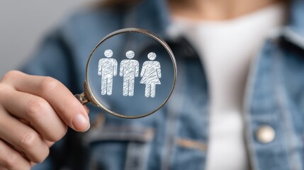 Fototapeta premium Strengthen hiring efficiency by planning ahead-mapping talent needs, sourcing proactively, and minimizing skill gaps. 