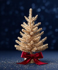 금빛 크리스마스 트리