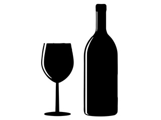 two crossed hammer black silhouette vector icon