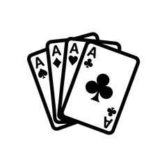four aces spread in dynamic layout
