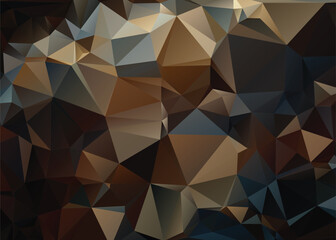 Abstract Low Poly Dimensions , Low Poly Motion Universe