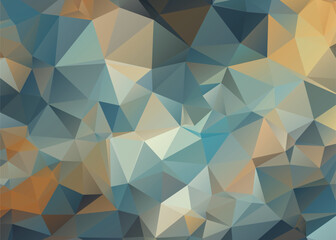 Abstract Low Poly Dimensions , Low Poly Motion Universe