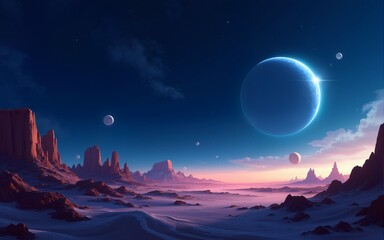 space area banner design. space template themed banner template. High quality