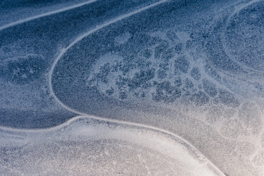 Abstract winter texture pattern with lines