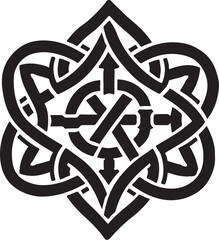 Celtic Floral Mandala Laser Cut Ornament Bundle