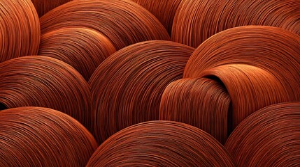 up of intertwined wooden fibers creating swirling patterns and organic lines