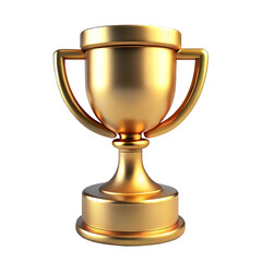 Golden trophy award achievement celebration win