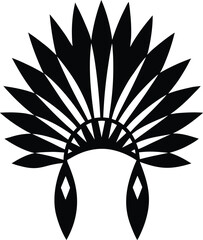 Native American Headdress Icon
