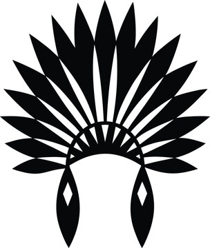 Native American Headdress Icon