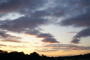 Abendstimmung an der Elbe in Dresden