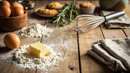 Fototapeta premium Holiday Mood with Baking