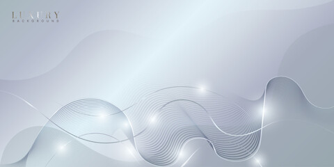 An elegant light blue background with smooth