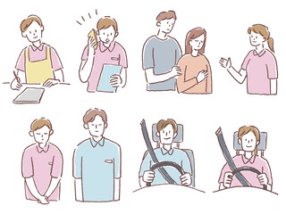 介護、福祉のお仕事セット