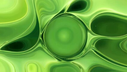 a smooth flowing 4k loop organic green gradient waves moving harmoniously frame representing nature freshness sustainability perfect eco friendly branding modern design es minimal motion backdrops