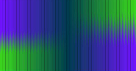 Purple and Green Split Vertical Stripe Gradient Abstract Background
