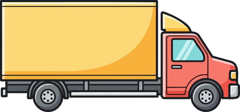 the dependable route carrying your world, connecting distances, fulfilling every promise, isolated on transparent background