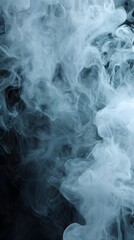 background with smoky charcoal swirls drifting across dimly lit textured surface resembling storm clouds