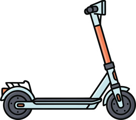 urban explorer effortless commute for modern city life and ecoconscious journeys, isolated on transparent background