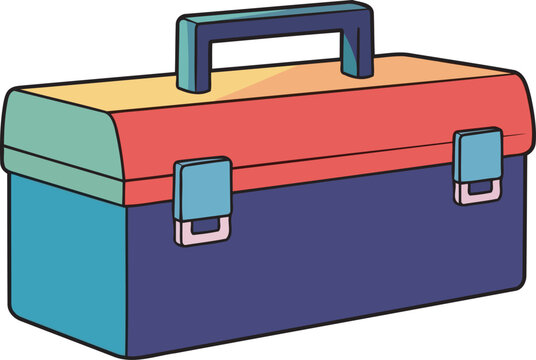 vibrant solutions carrier a whimsical hub for creativity and everyday fixes, isolated on transparent background