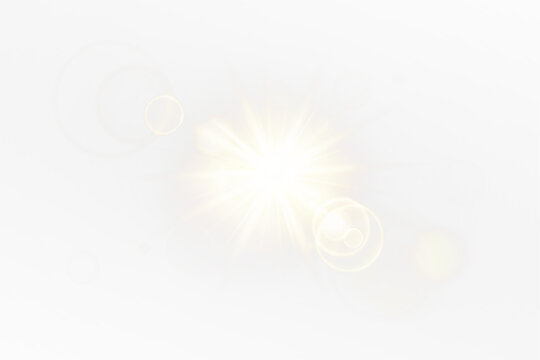 This transparent sunlight flare PNG overlay enhances photos and designs creatively, adding a unique touch