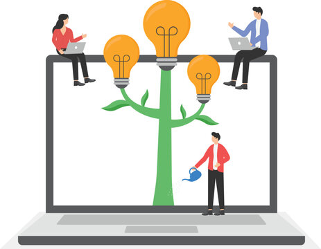 Growing mindset culture in the workplace, developing creativity together in a business team,
