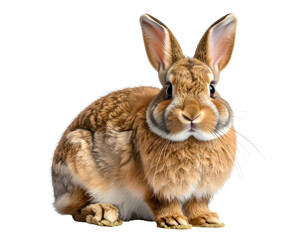 Fototapeta premium rabbit isolated on white background