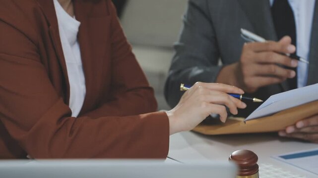 justice and law concept. male lawyer working in office. Legal law, advice and justice concept.