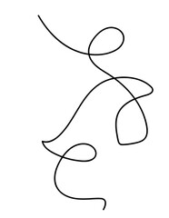 hand drawn vector illustration of a pencil