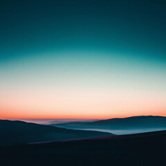 Cool minimalist ambient music album cover