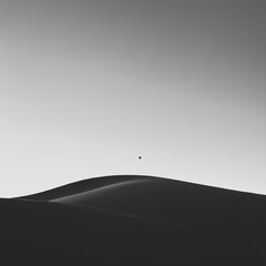 Cool minimalist ambient music album cover