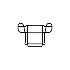 Diaper Vector Icon Baby Care Clothing Illustration