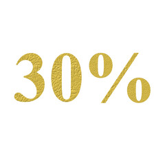 30% discount offer icon