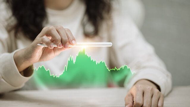 Stock Market Analysis with Stylus and Augmented Chart - Powered by Adobe