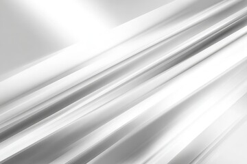 Obraz premium Abstract gray and white background featuring flowing lines creating a serene and minimalistic atmosphere for design applications