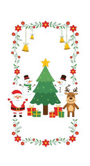 christmas tree with gifts