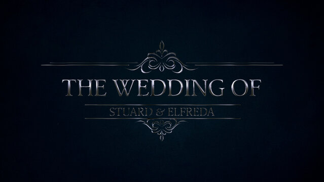 Silver Wedding Title 03