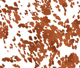 	
pattern cow leather natural print animal skin. Realistic cow fur seamless skin pattern	
